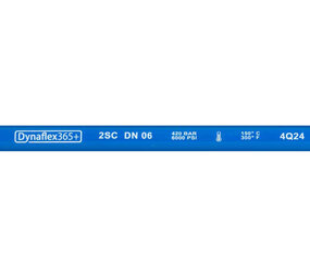 Dynaflex 365+ - DN6 - 2SC - Blauw per meter