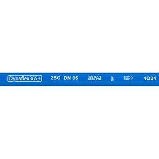 Dynaflex 365+ - DN6 - 2SC - Blauw per meter