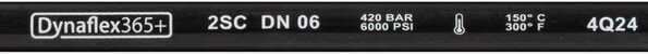 Dynaflex 365+ - DN6 - 1SC - Zwart per meter Dynaflex 365+ - DN6 - 1SC - Zwart per meter