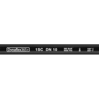 Dynaflex 365+ - DN10 - 1SC - Zwart per meter