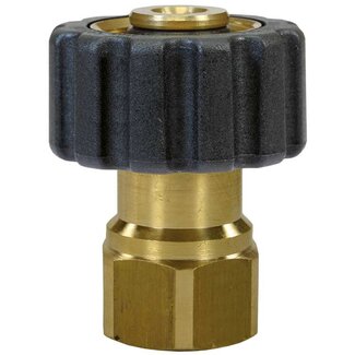 Koppeling ST-40, M22 IG - 1/2" IG, 400 bar
