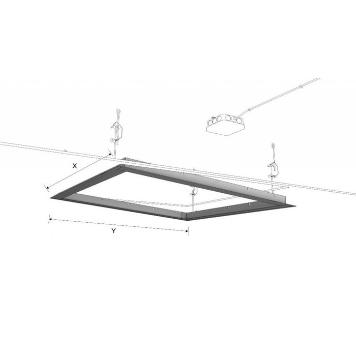 Ecosun Aluminium Frame voor het inbouwen van Ecosun infrarood panelen