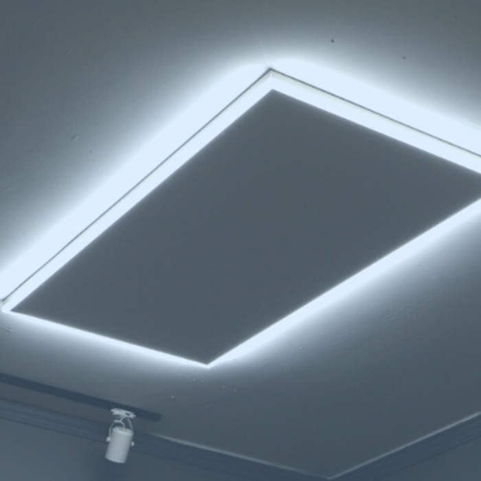 DCU Infrarood paneel met LED verlichting - 63 x 128 cm - 840 Watt