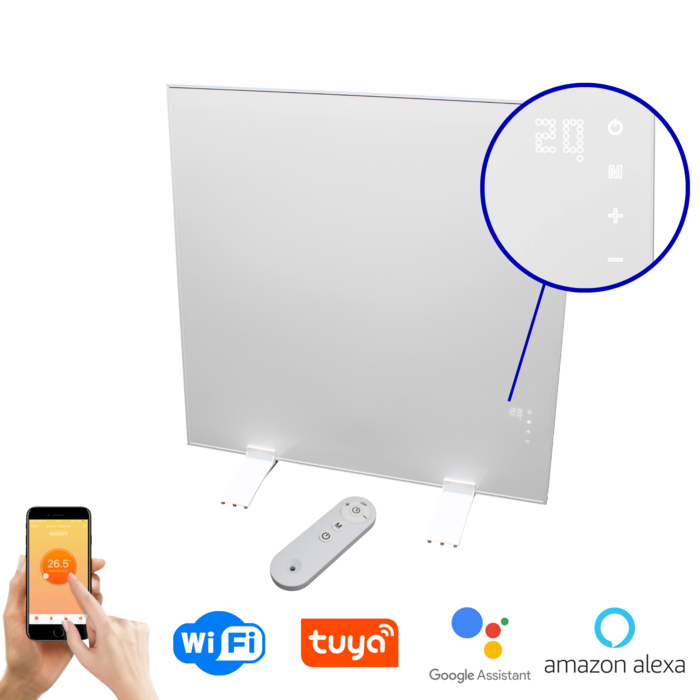 DCU Infrarood paneel "Superia" 60 x 60 cm - 360 watt