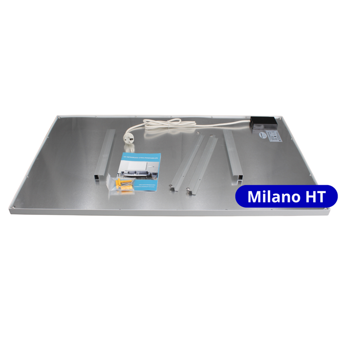 DCU Wit hoog vermogen Infrarood paneel Milano HT - Plafond - 75 x 120 cm - 1150 watt