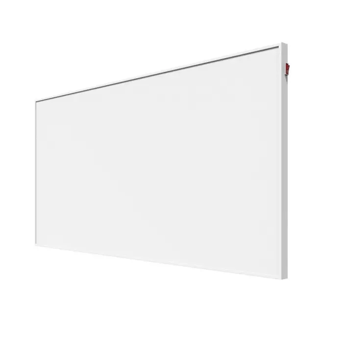 DCU Infrarood paneel met Wit Kader "Napoli" van 60 x 60 cm - 350 watt - Wandmontage