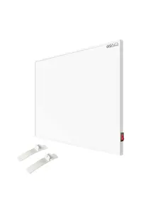 DCU Infrarood paneel met Wit Kader "Napoli" van 60 x 120 cm - 700 watt - Wandmontage