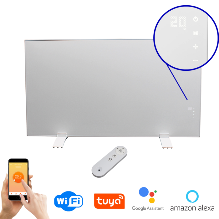 DCU Infrarood paneel "Superia" 60 x 120 cm - 720 watt
