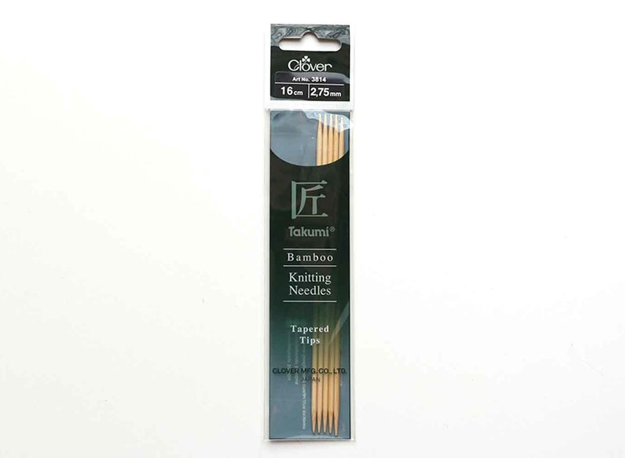 Clover, aiguilles 2 pointes bambou