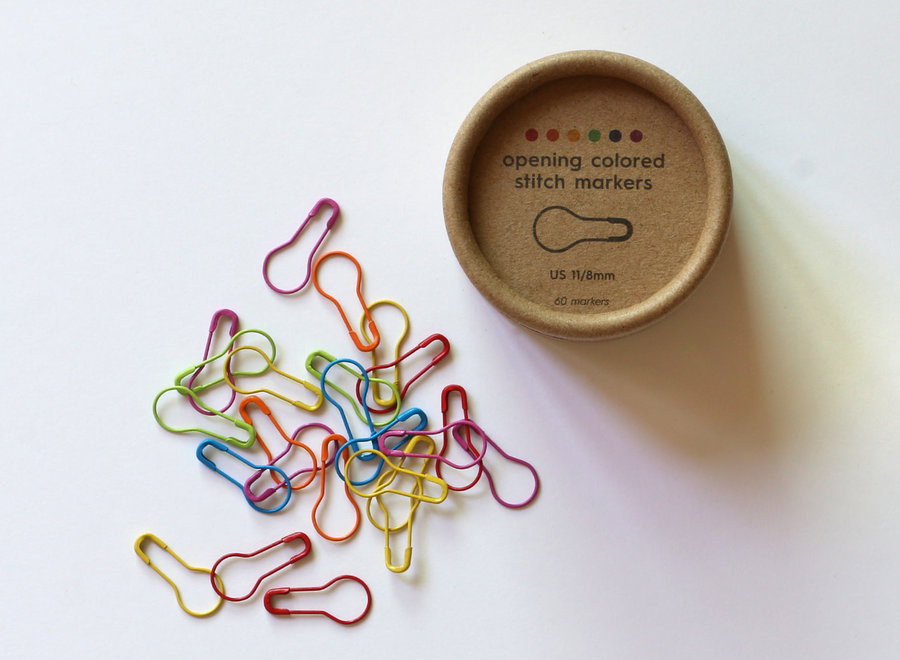 Cocoknits Colored Opening Stitch Markers - Knitting Tools