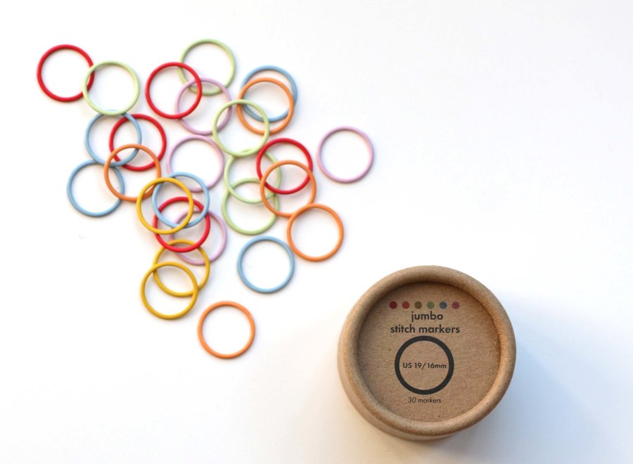 Cocoknits, colored stitch markers  jumbo