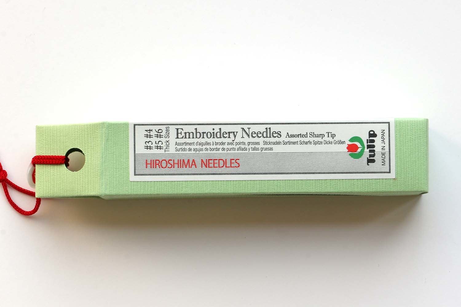 Tulip, embroidery needles woolinspires