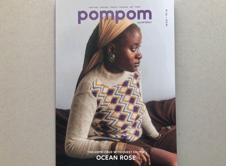 pompom 34 -  winter 2020 - ocean rose