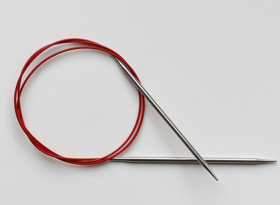 ChiaoGoo Red Circular Knitting Needles 9 inch -Size 8/5mm