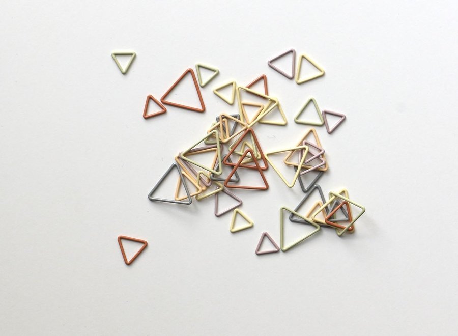 Cocoknits, triangle earth tones markers