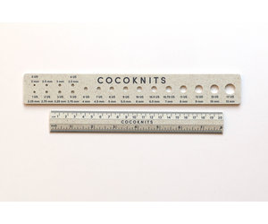 Cocoknits Ruler & Gauge Set - Knitting Tools