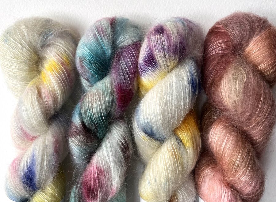 Kid Silk variegated - 50 Gr