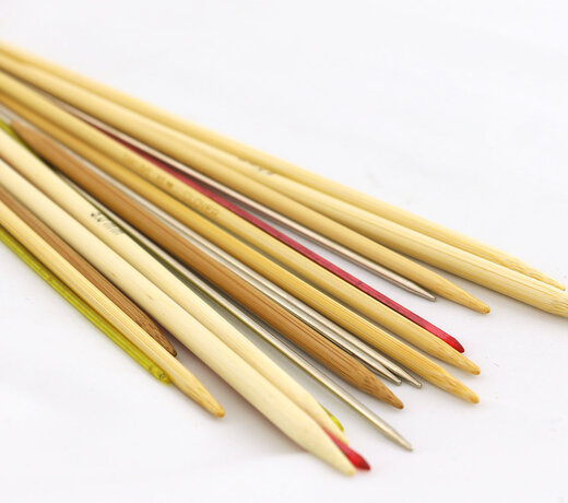 aiguilles doubles pointes