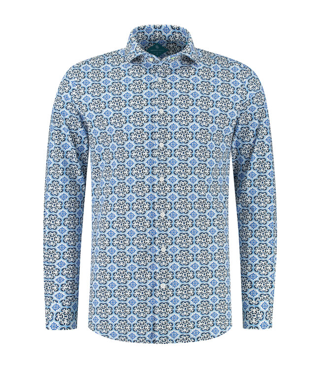District Indigo Performance Shirt Blue