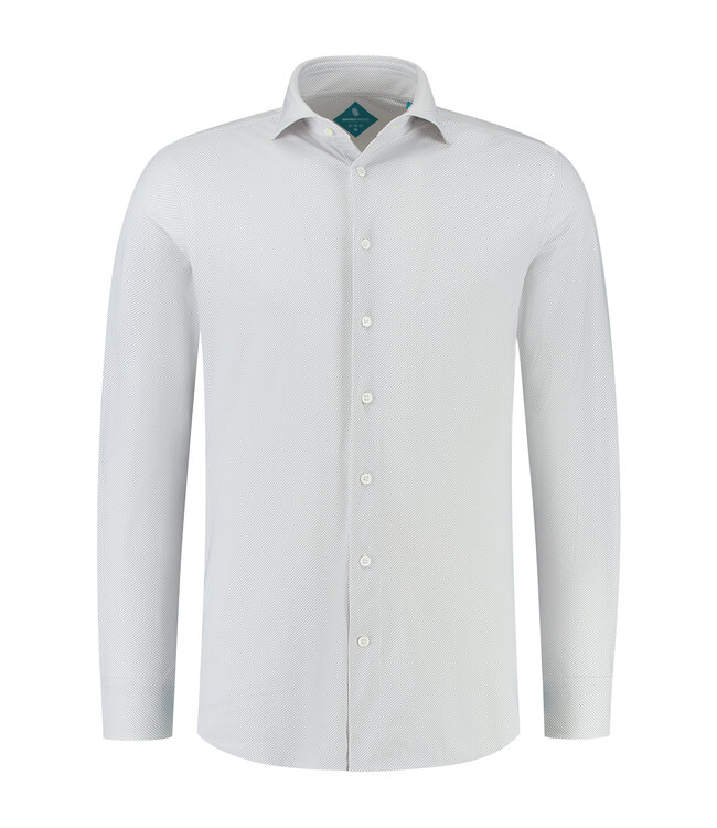 District Indigo Performance Overhemd Grey