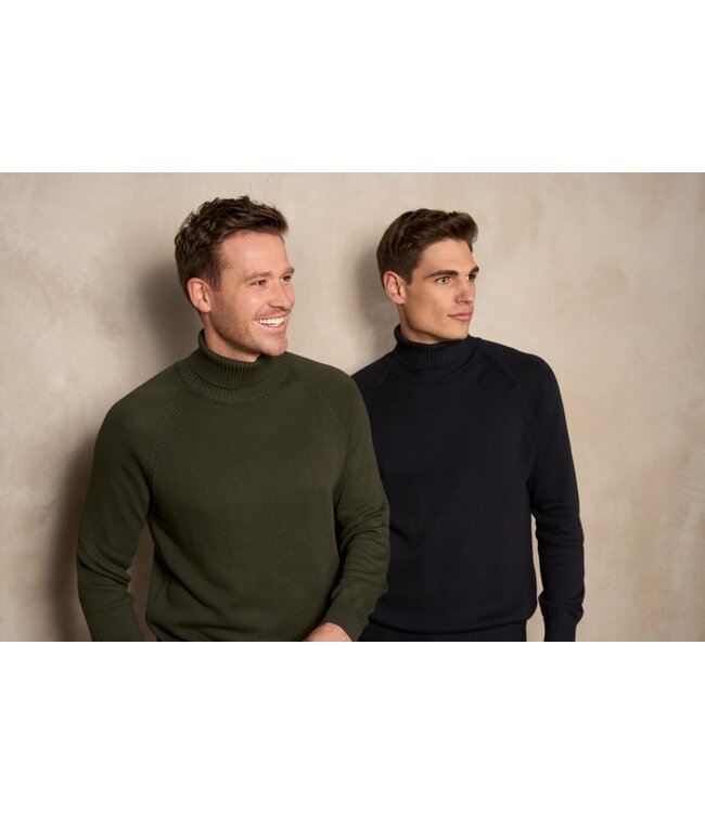 District Indigo Turtle Cotton Groen