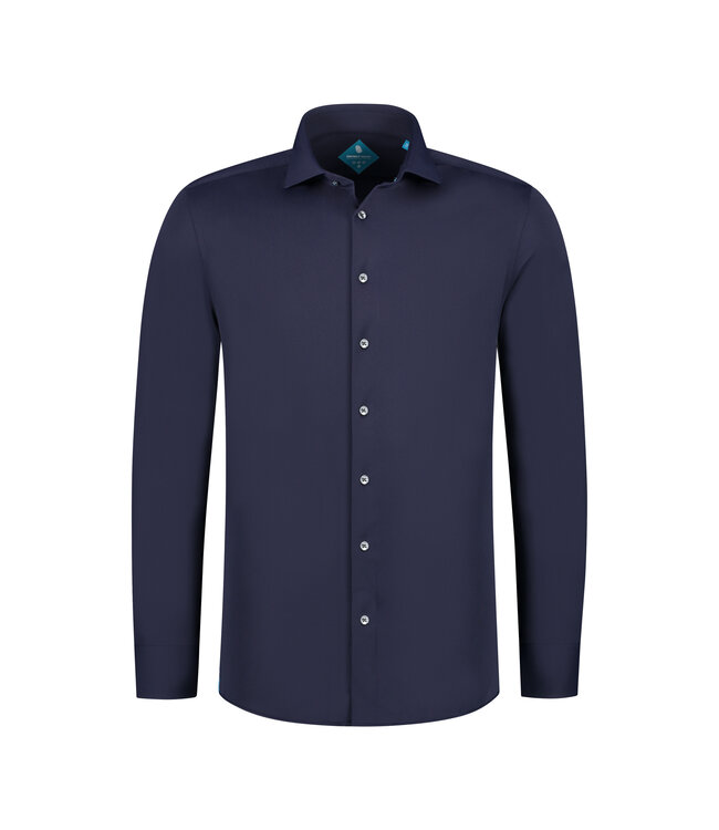 District Indigo Pique Performance Shirt Navy