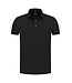 District Indigo Pique Performance Shirt Polo SS Zwart