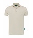 District Indigo Pique Performance Shirt Polo SS Beige