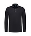 District Indigo District Indigo Pique Performance Polo LS Black