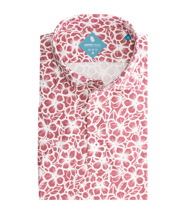 District Indigo District Indigo Pique Performance Polo Multicolor (7.51.400.702 - 384)