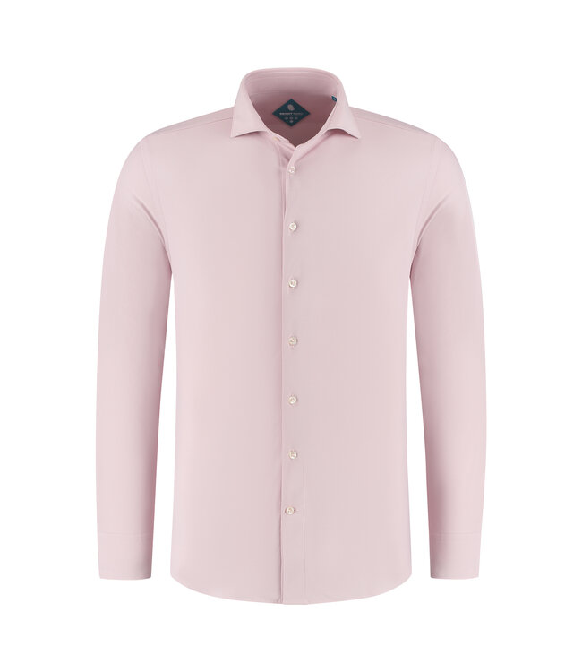 District Indigo District Indigo Pique Performance Shirt Roze (7.31.025.780 - 089)