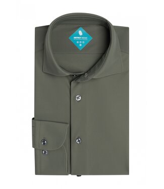 District Indigo Pique Performance Shirt Dark Green