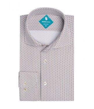 District Indigo Performance Shirt Beige