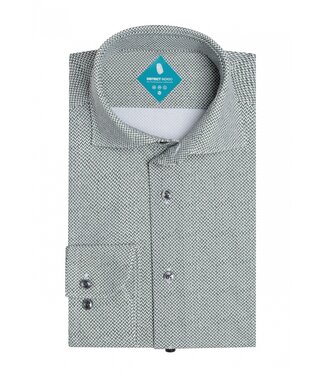 District Indigo Pique Performance Shirt Groen