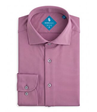 District Indigo Pique Performance Shirt Mauve