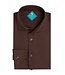 District Indigo District Indigo Pique Performance Shirt Dark Brown