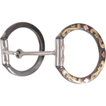 Classic Equine Diamond Dee Ring SMOOTH SNAFFLE