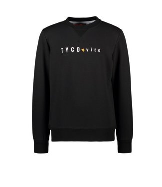 Tygo & Vito T&v sweater TYGO & vito embro Black X109-6320 099