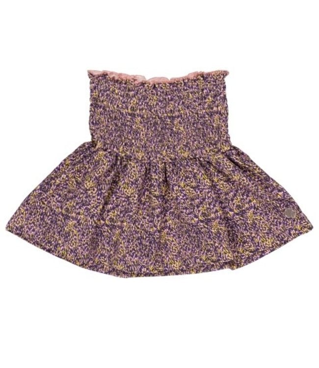 Quapi Quapi Special KIOMY W210 AOP Purple Dark Animal Skirt
