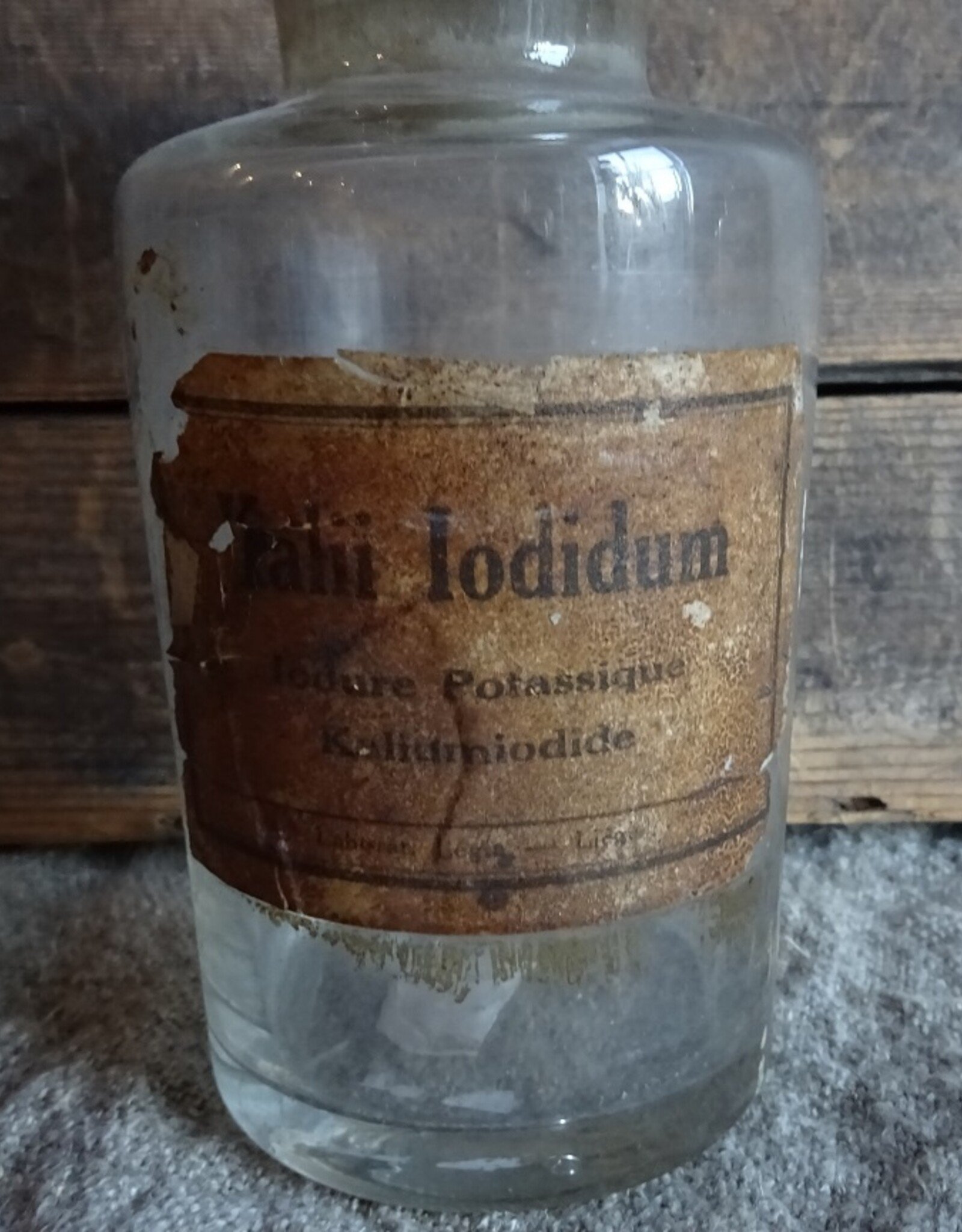 OUDE APOTHEKERS FLES