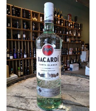 Bacardi Bacardi carta blanca 1.0 liter