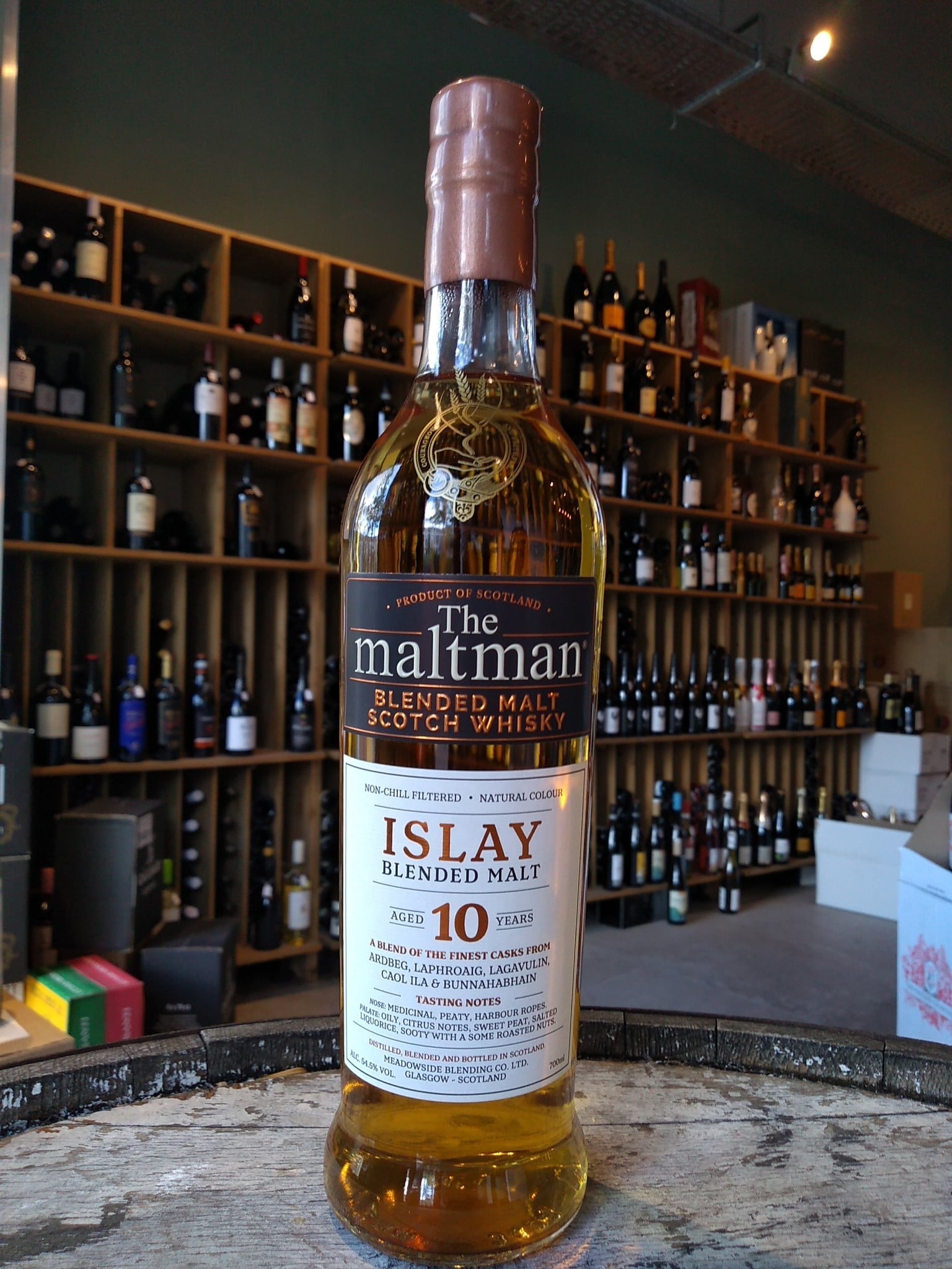 The Maltman Islay Blended Malt 2010 - 10 years -