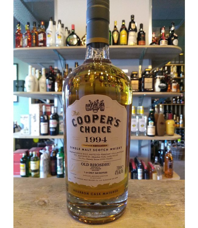 Old Rhosdhu 1994  Coopers Choice