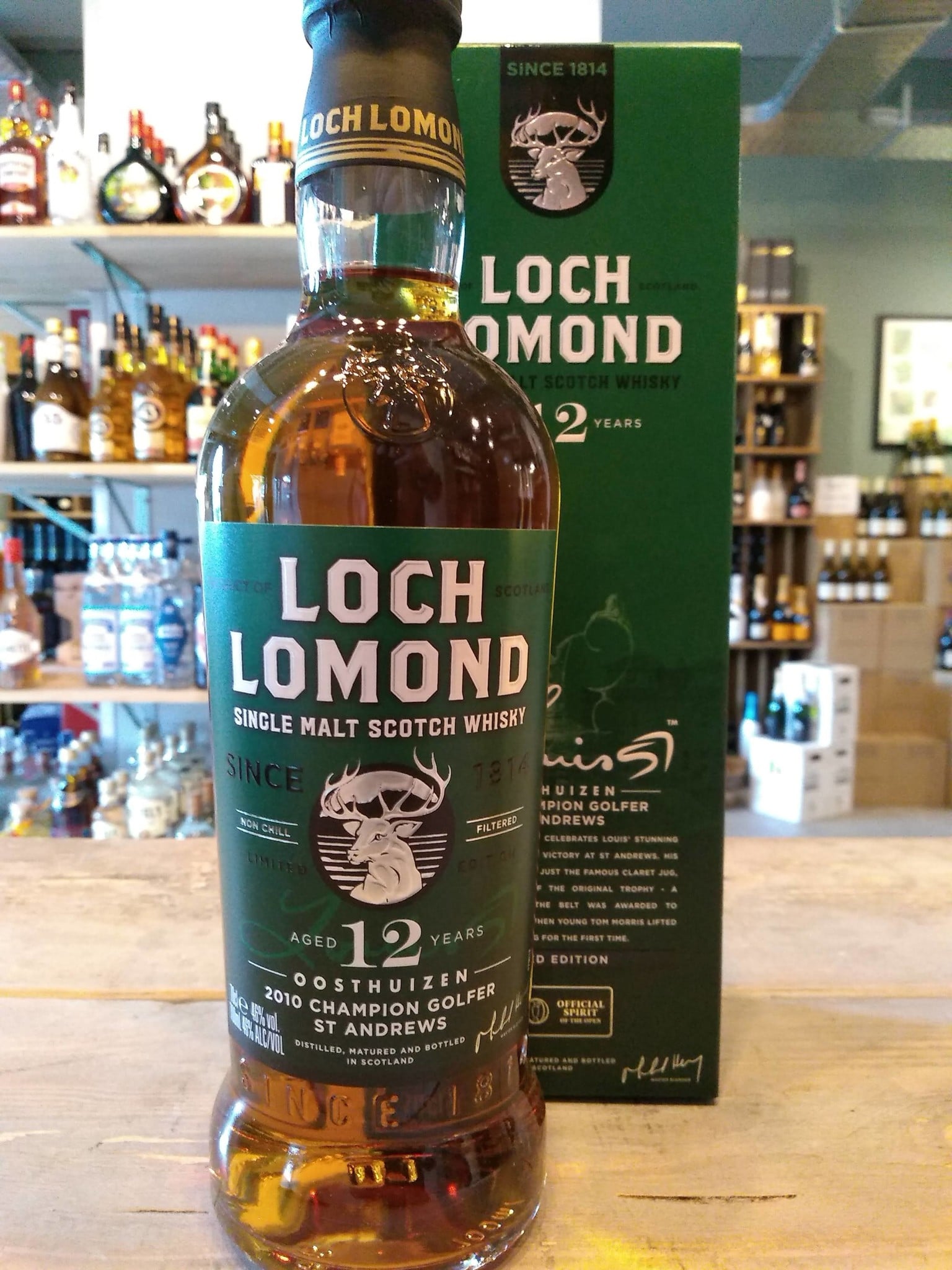 Loch Lomond 12 Year Old Louis Oosthuizen