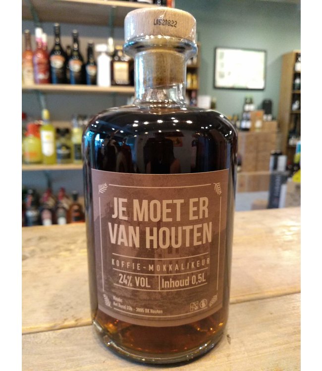 Je moet er van Houten - Koffie Mokka Likeur