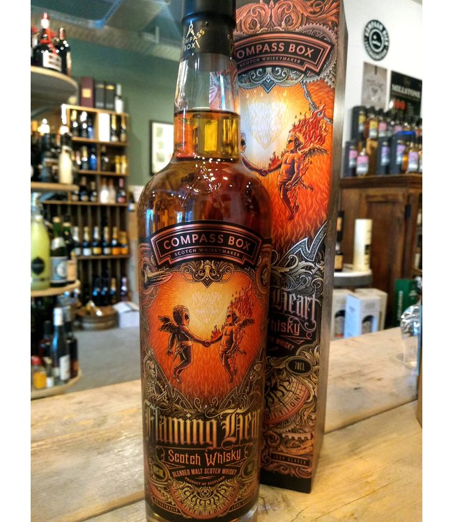 Compass Box Flaming Heart