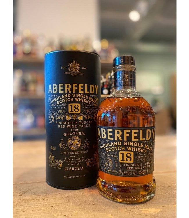 Aberfeldy 18 Bolgheri Red Wine Cask