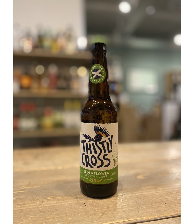 Thistly Cross - Elderflower Scottish Cider (33 cl)
