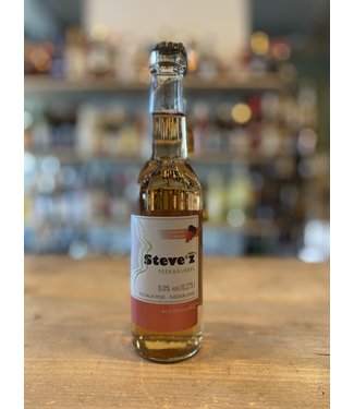 Steve'z Steve'z Peer & Bubbel alcoholvrij (klein, rode bes/braam)