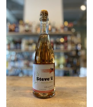 Steve'z Steve'z Peer & Bubbel alcoholvrij (Rode Bes + Braam) 0,75 ltr.